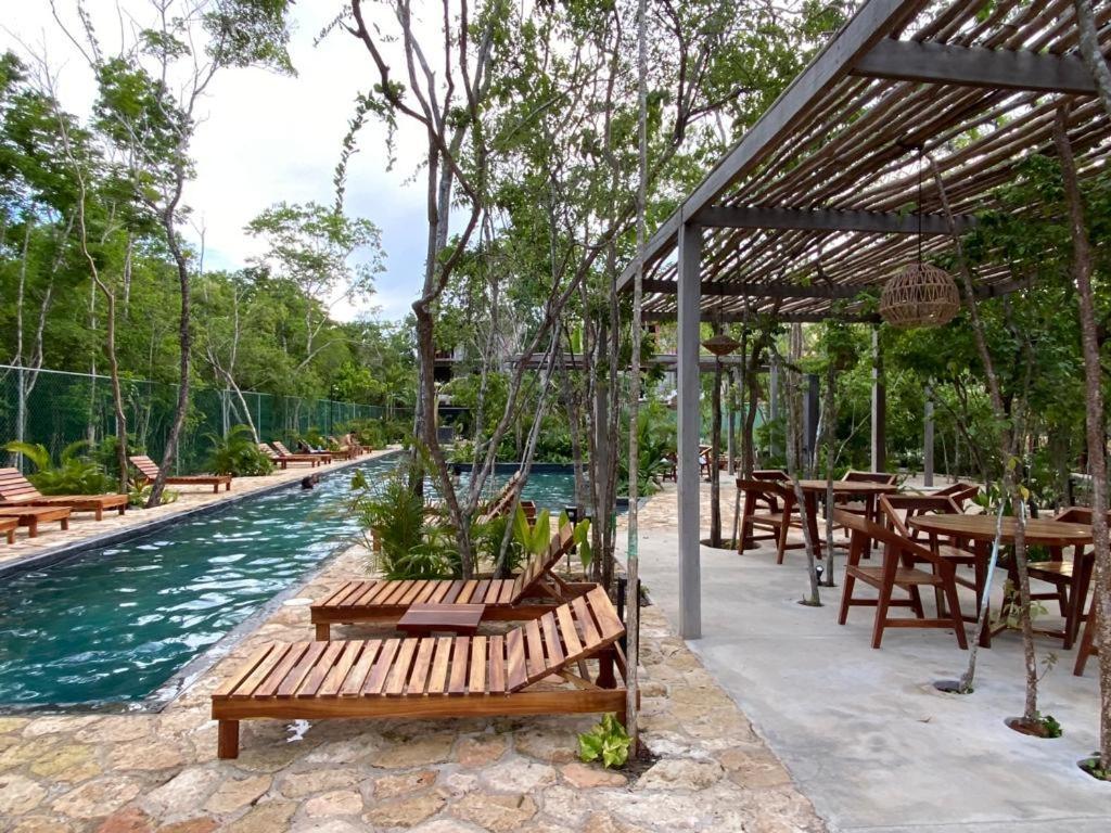 Aldea Savia By Andiani Travel Apartment Тулум Екстериор снимка